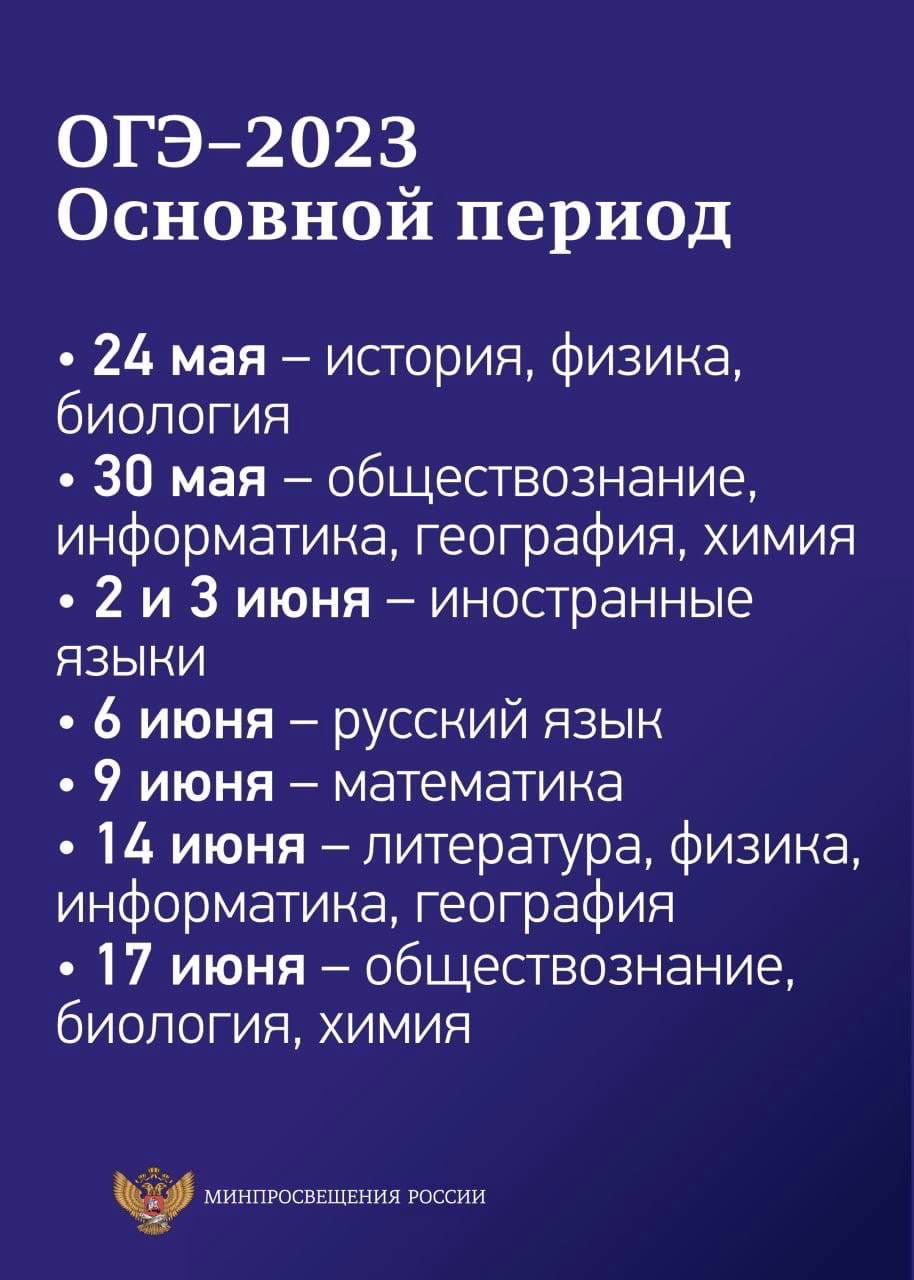 ОГЭ.